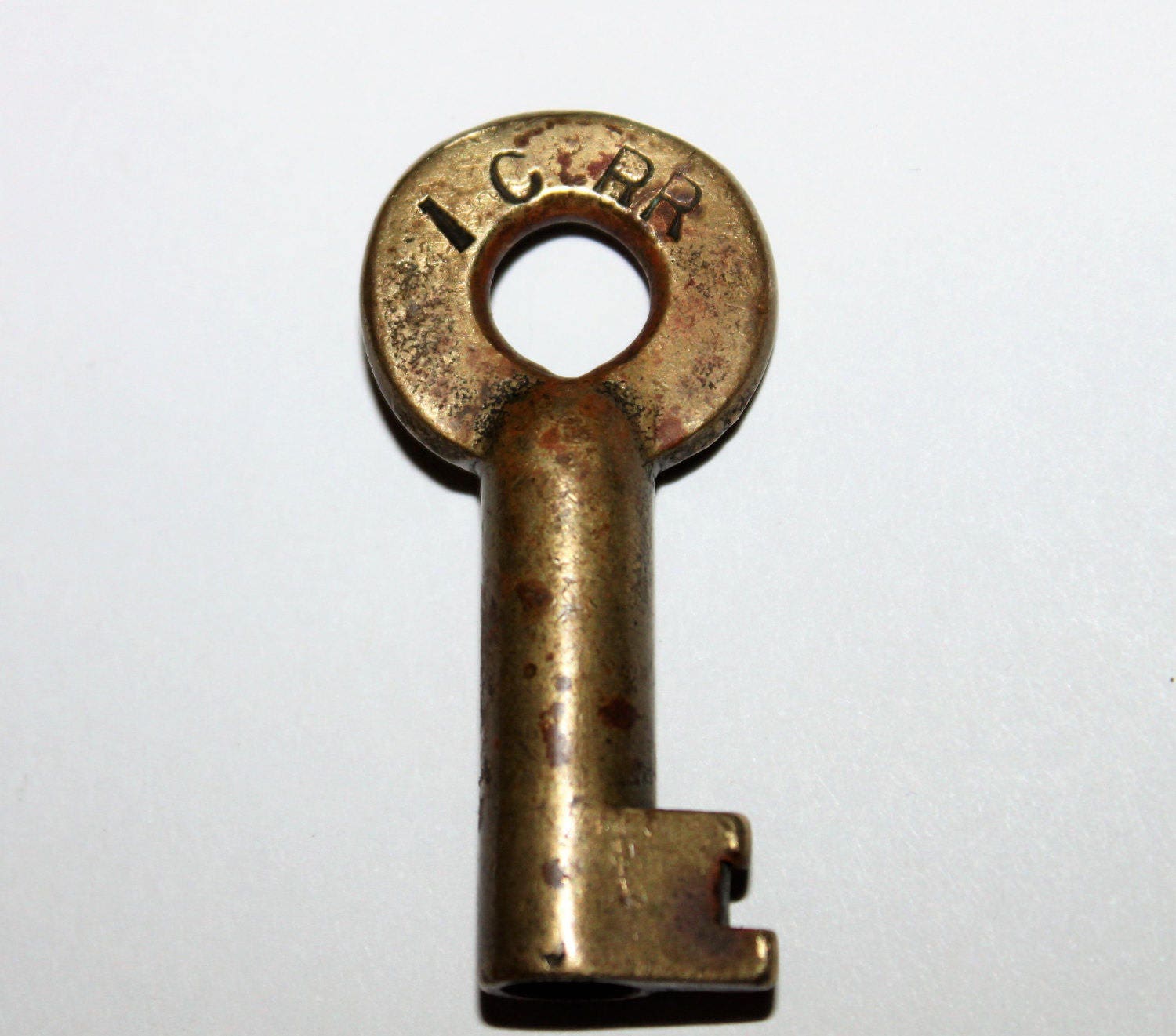 ICRR Hollow Barrel Brass Key, The Illinois Central Railroad, Railroad