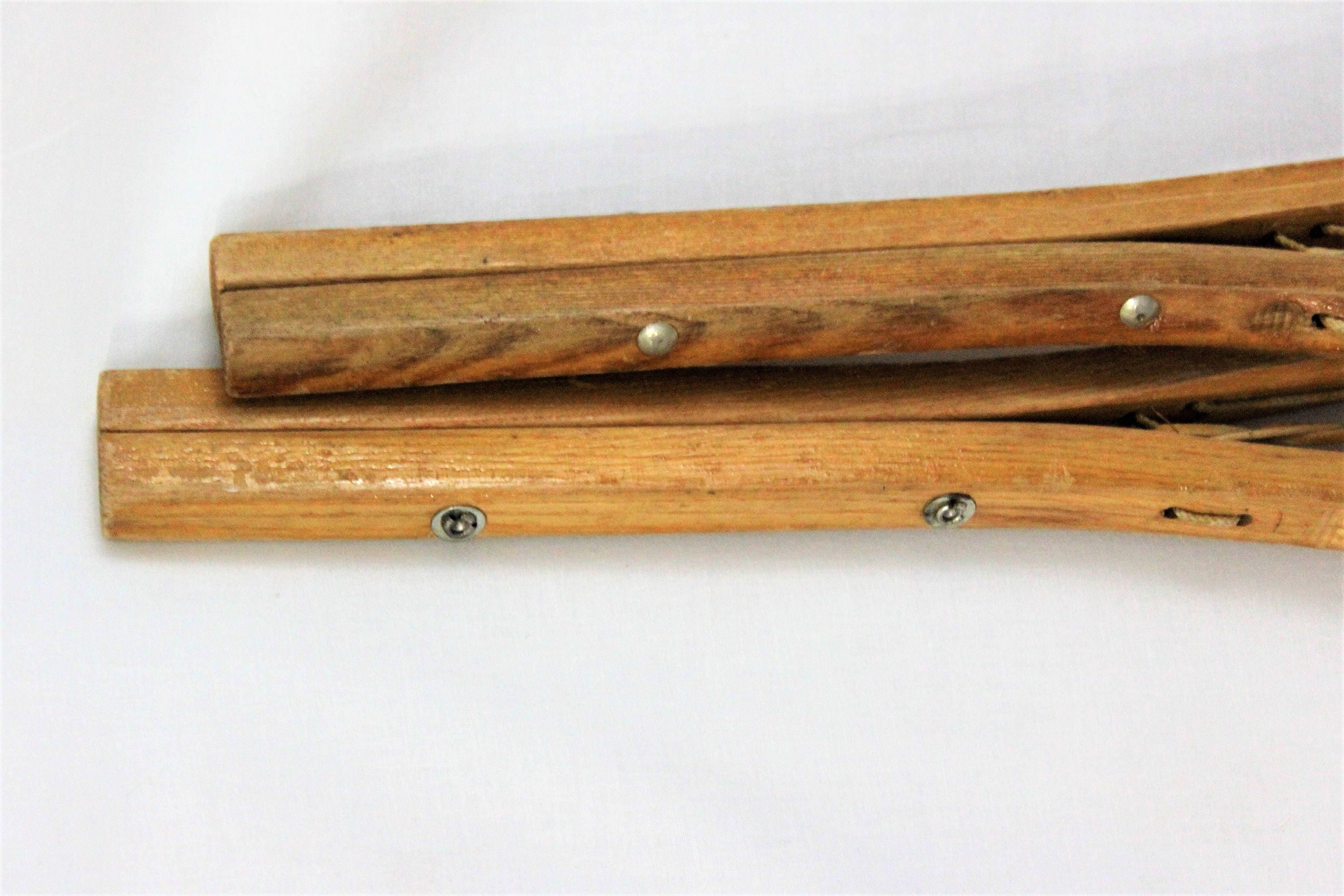 Vintage Pair of 55 Wood Canadian Spacecraft Snowshoes 10 x 55