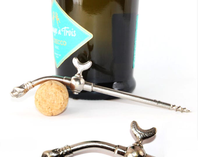 Antique French Champagne Tap, Sea Serpent