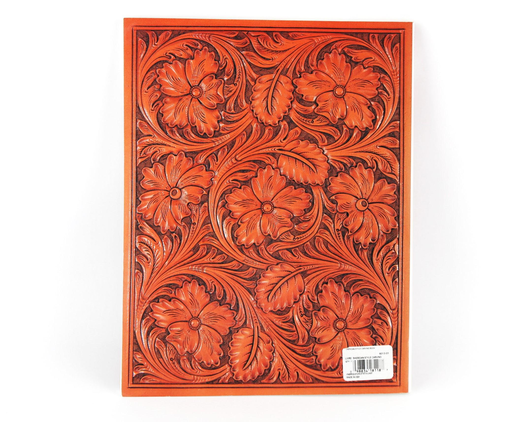 Sheridan Style Carving, Floral Leather Carving