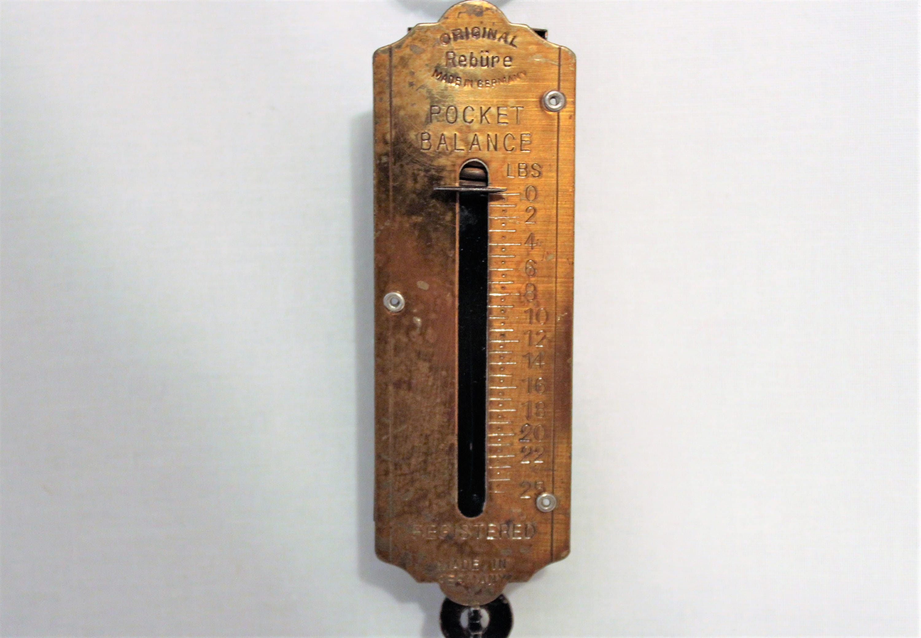 Vintage Rebure Pocket Balance Scale Made In Germany