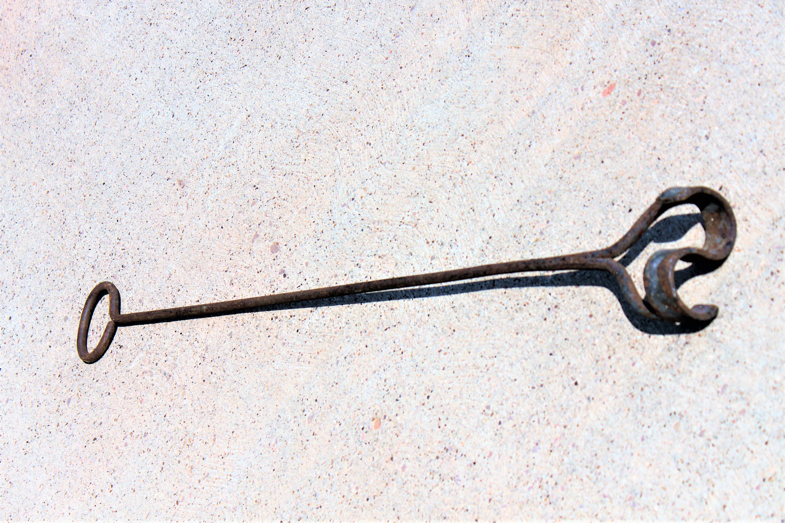 Antique Hand Branding Iron, S brand Branding Iron
