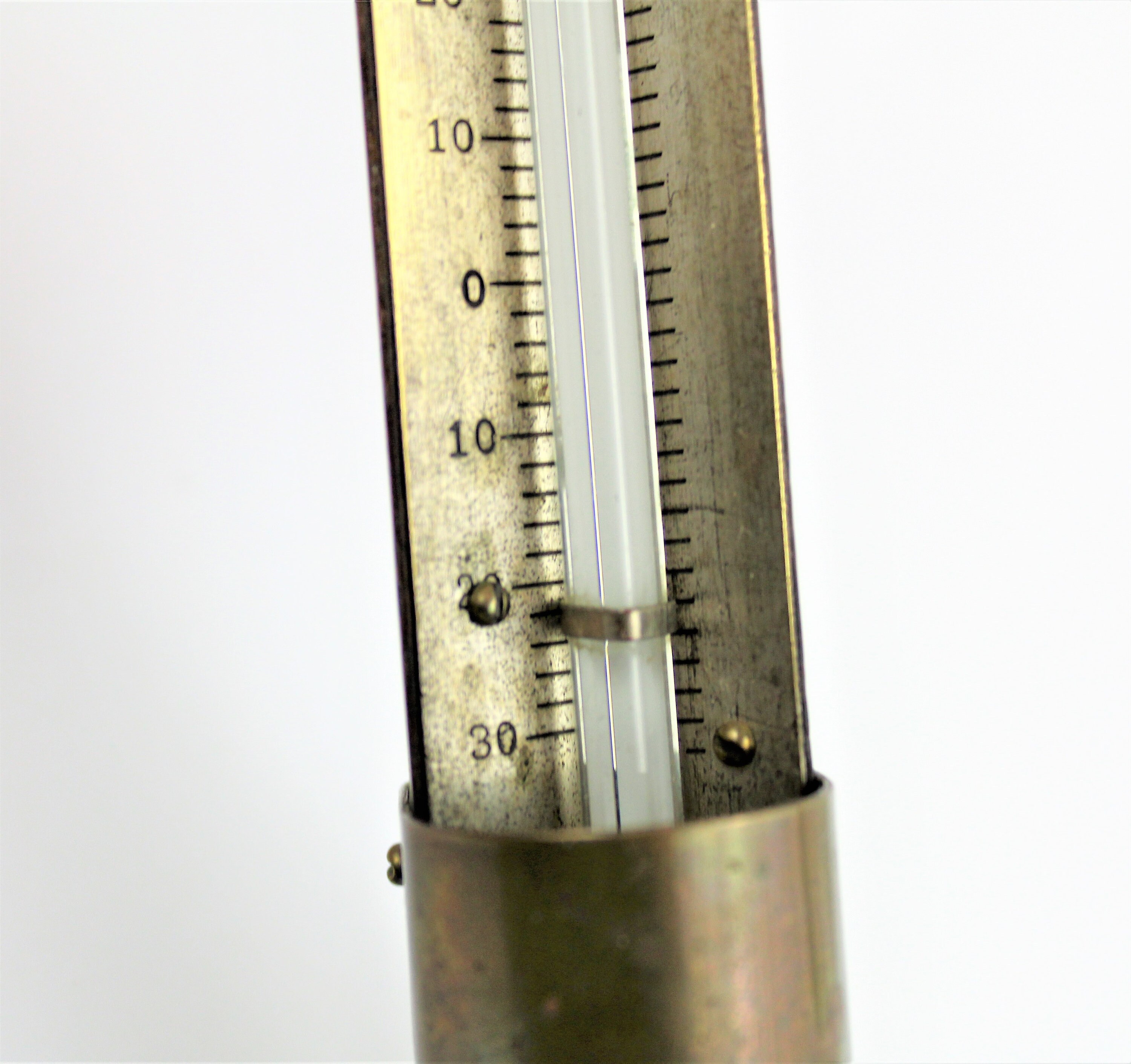 Antique Thermometer, C. J. Tagliabue Thermometer, Mercury Thermometer