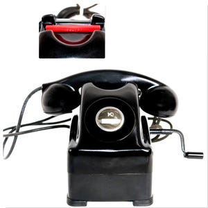 Kellogg Redbar Model 1000 Telephone 1070 SB, Retro Telephone