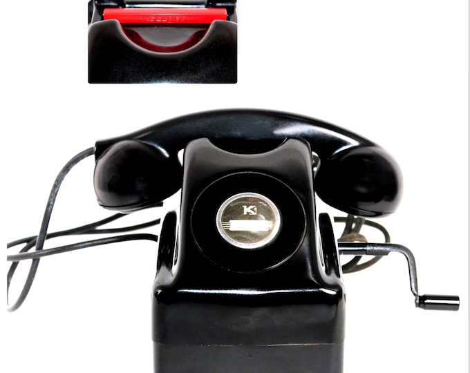 Kellogg Redbar Model 1000 Telephone 1070 SB, Retro Telephone
