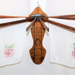 Antique Empire Clothes Dryer Rack Wall Mount Drying Rack Etsy