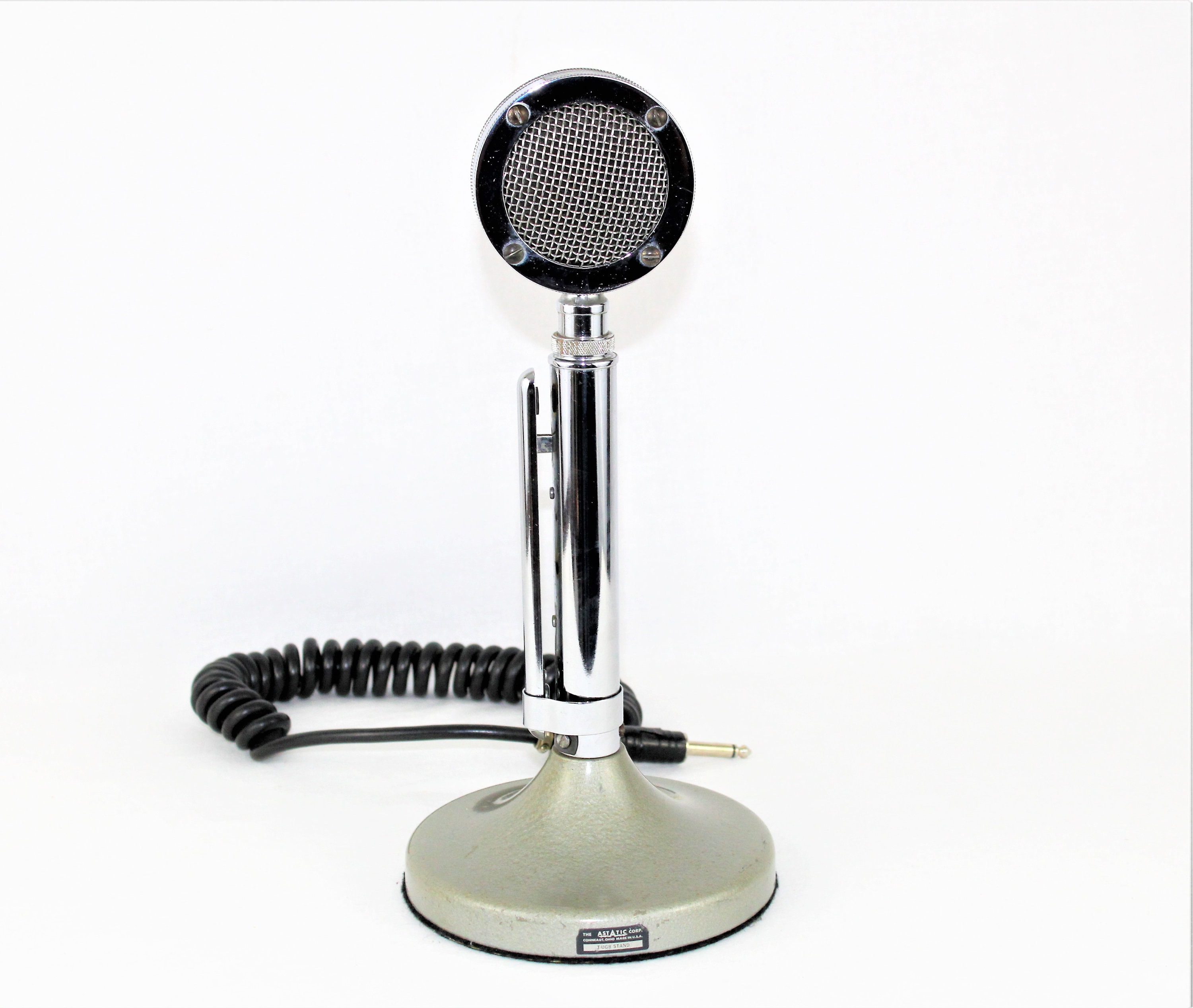 Vintage Microphone / 1960s Astatic Microphone / Model D104