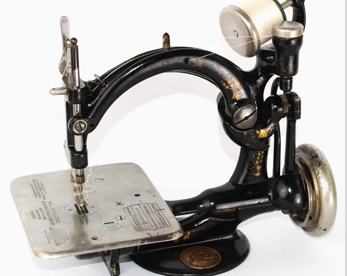 Antique 1905, Willcox and Gibbs Sewing Machine, Treadle Foot Pump Machine