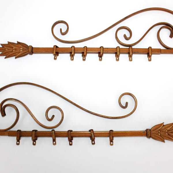Antique Curtain Rod Etsy