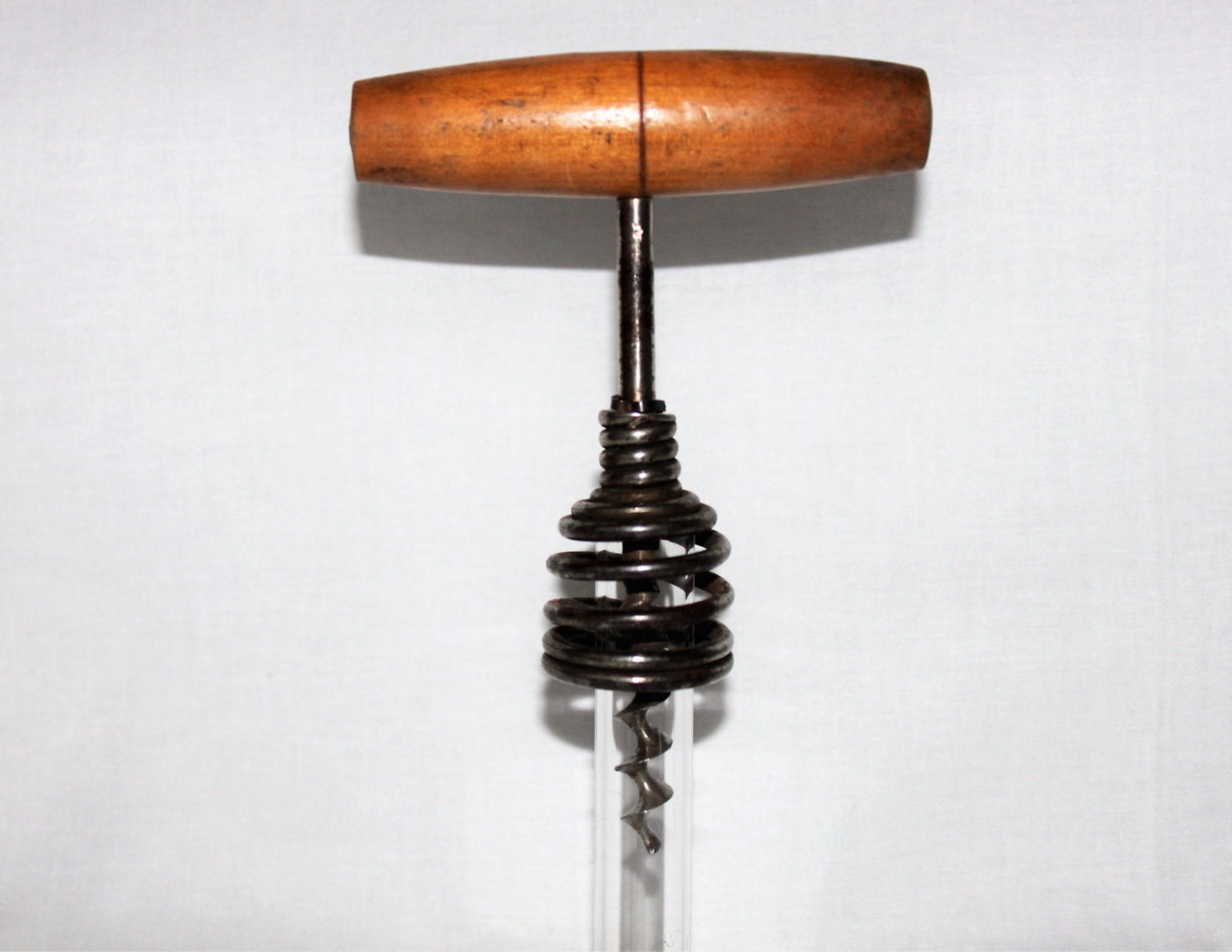 Vintage 1950s Spring Barrel Corkscrew