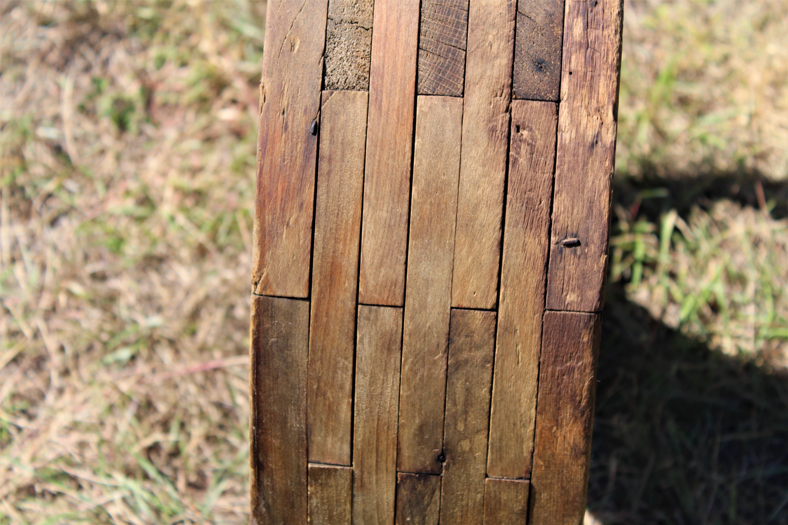 Antique 26” Reeves Wood Split Pulley Wheel, Flat Belt Pulley