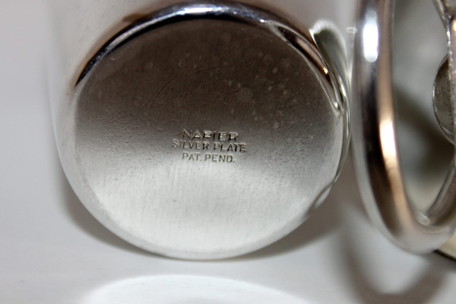 Mid Century Barware, 1920s Napier Silver, Travel Barware Set, Wine Opener