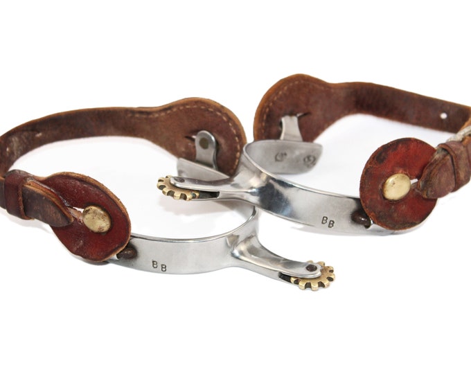 Bob Blackwood Spurs, Sidewinder Spurs, Horizontal Rowels, Side Rowels
