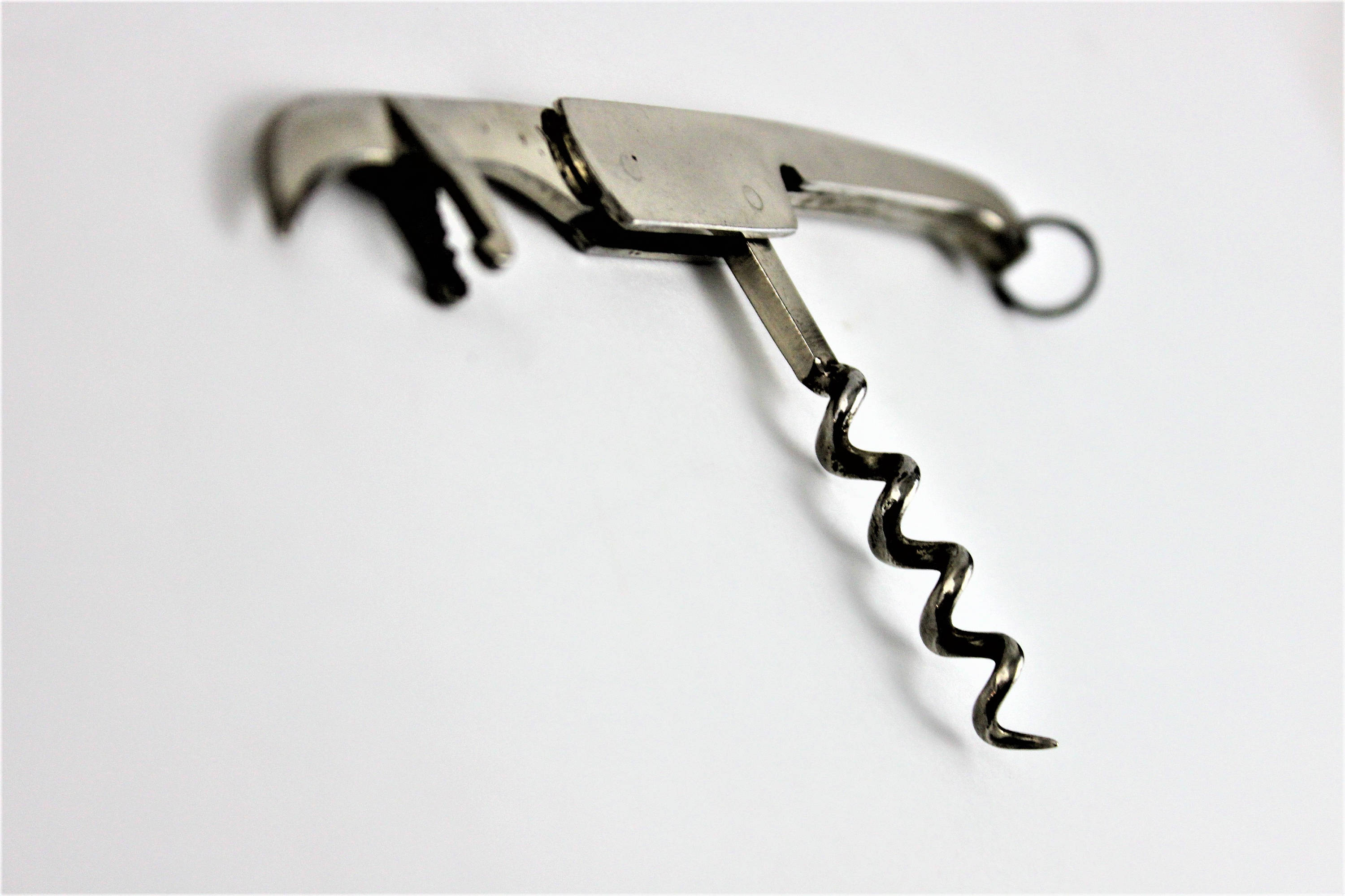 Vintage Waiters Friend Corkscrew with Two Hook Neckstand