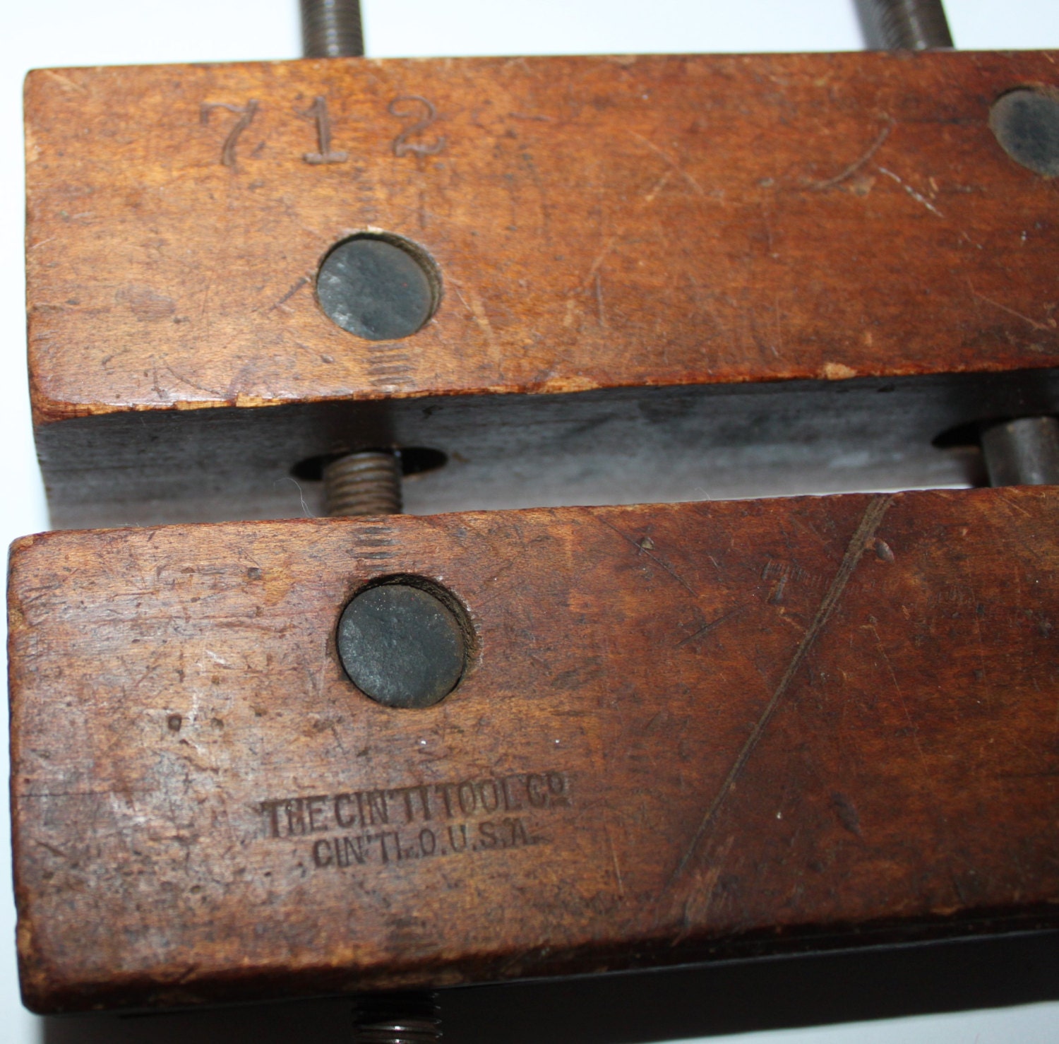 Vintage Woodworkers Clamp, The Cincinnati Tool Co 712 Wood Clamp