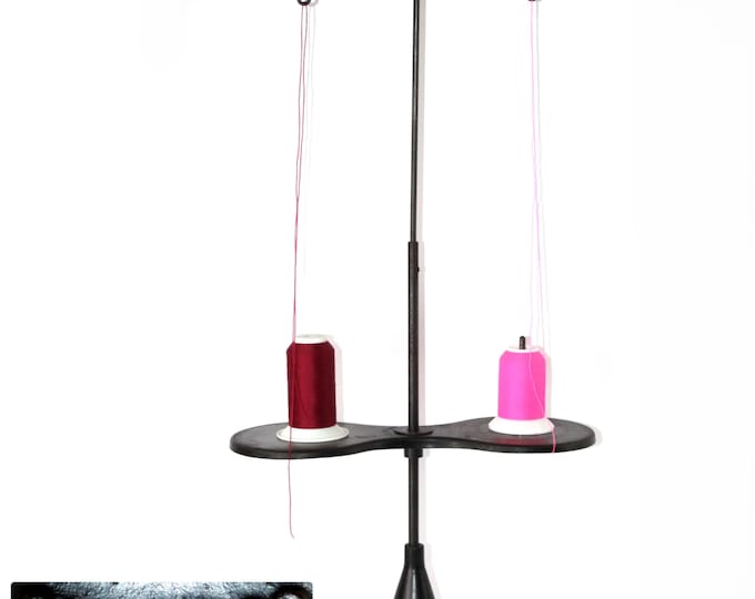 1940s Singer Antique Twin Thread Spool Holder Vintage Simanco Sewing Machine Accessory