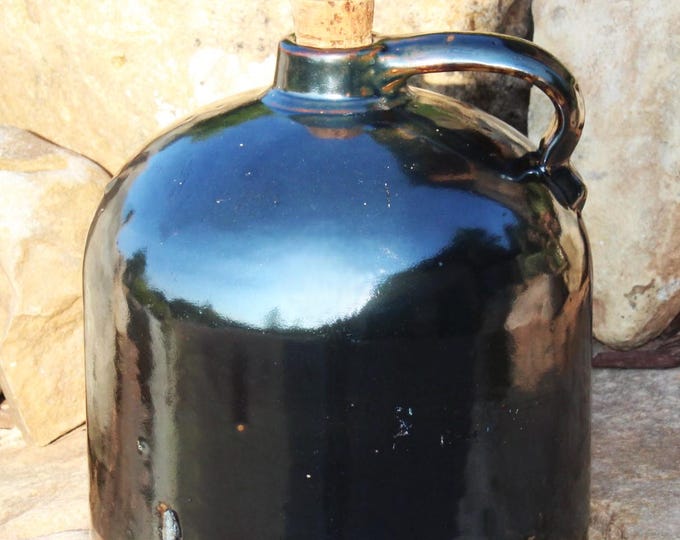 Antique Minnesota Stoneware 5-quart Jug, 1883 - 1895