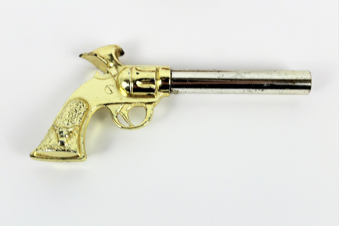 Pistol Shaped Bottle Opener With Hidden Corkscrew Wine Bottle Etsy