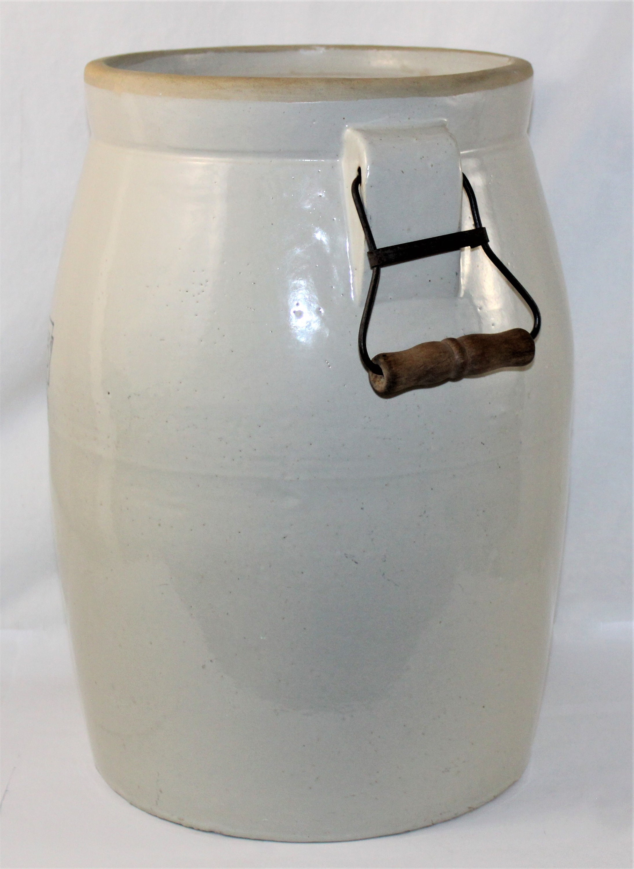 Antique York Pottery 5Gallon Butter Churn, Pfaltzgraff Pottery, Stoneware