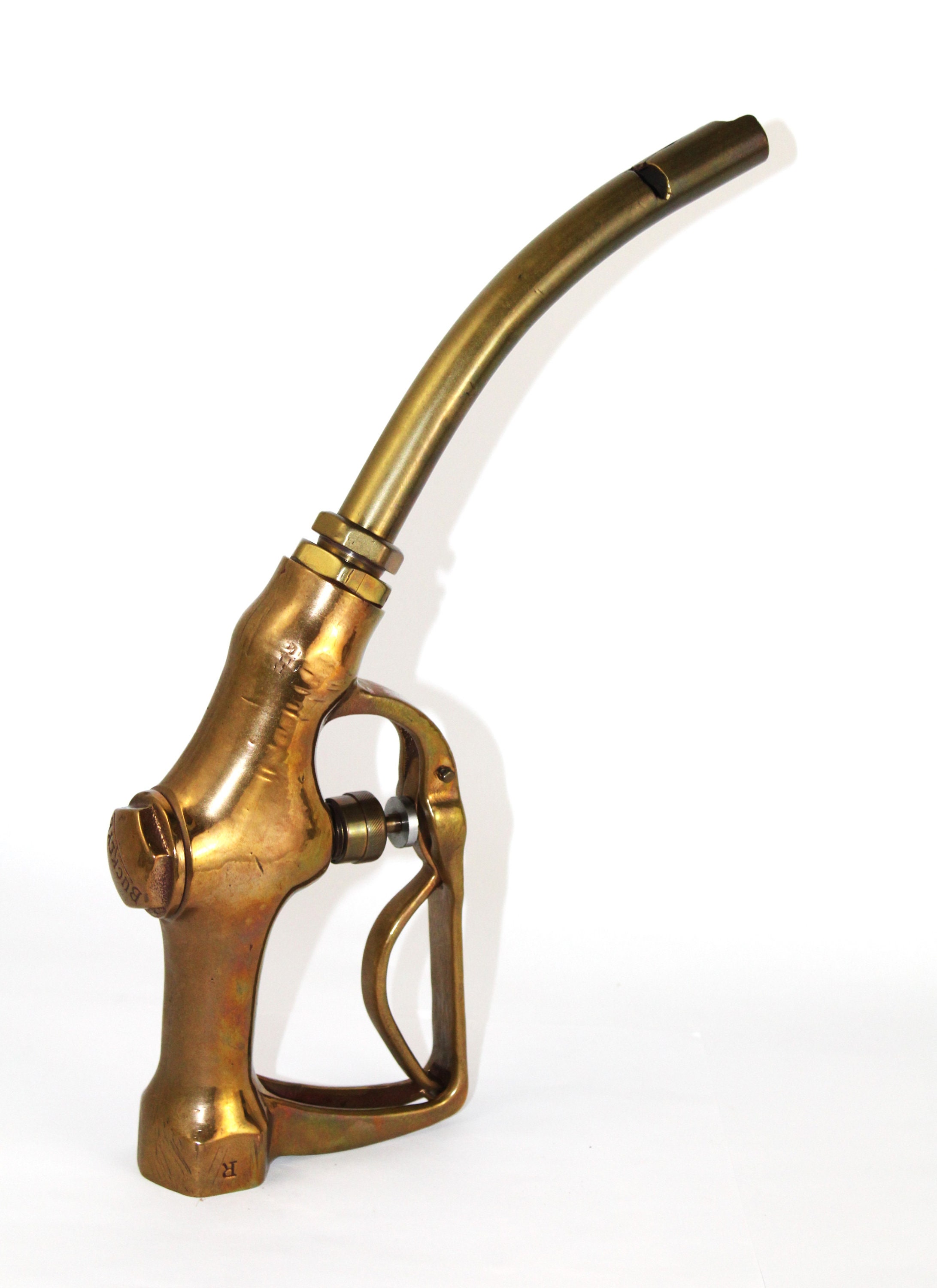 1930s Buckeye Brass Gas Pump Nozzle 800-B