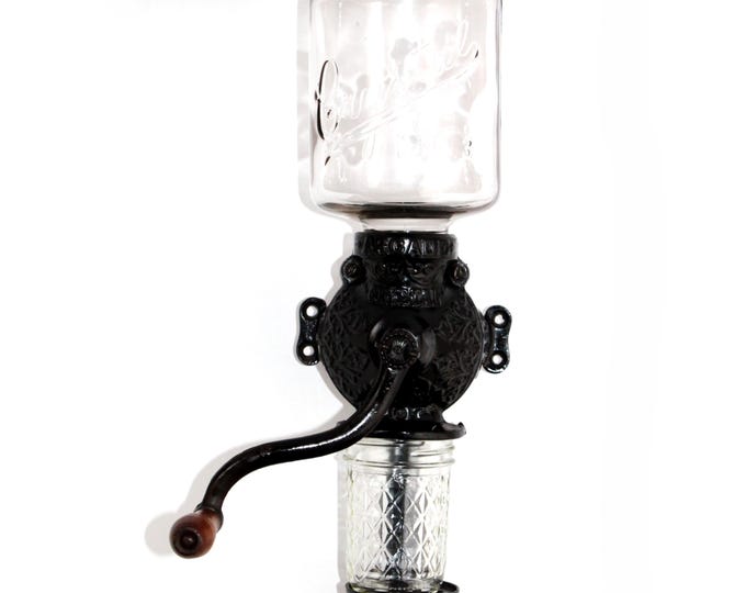 Antique 1920s Arcade Crystal #3 Coffee Grinder