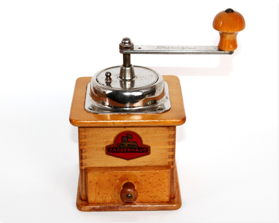 Vintage Zassenhaus Coffee Mill German Made Coffee Grinder Etsy