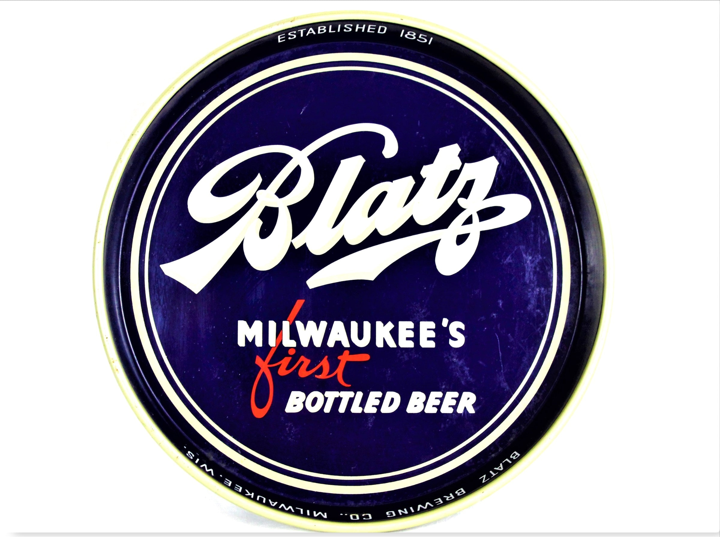 1960s Blatz Brewing Company Beer Tray, Collectible Breweriana