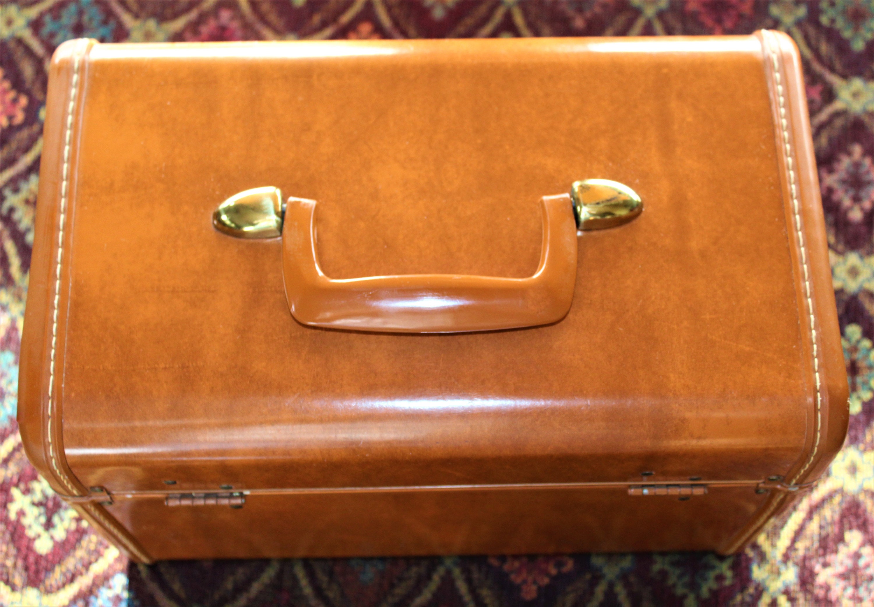 1950s Samsonite Style 2612 Luggage Retro Train Case Makeup Case