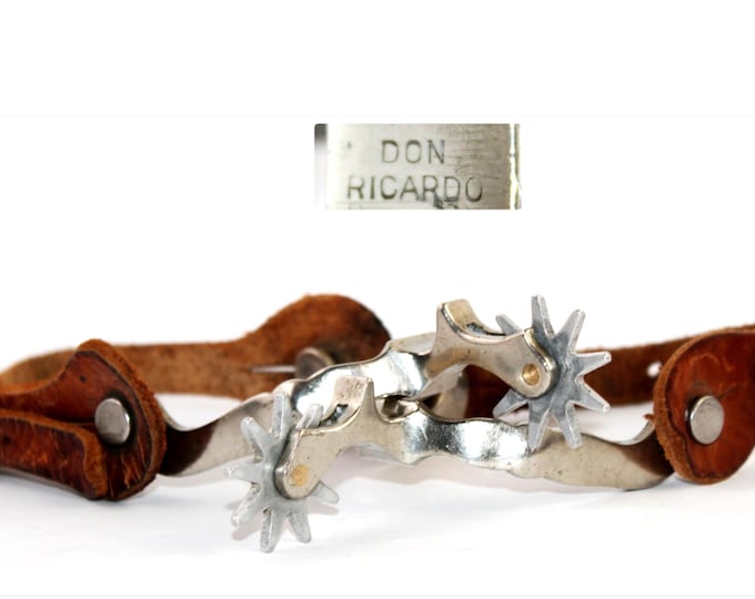 Vintage Don Ricardo Spurs, Western Spurs