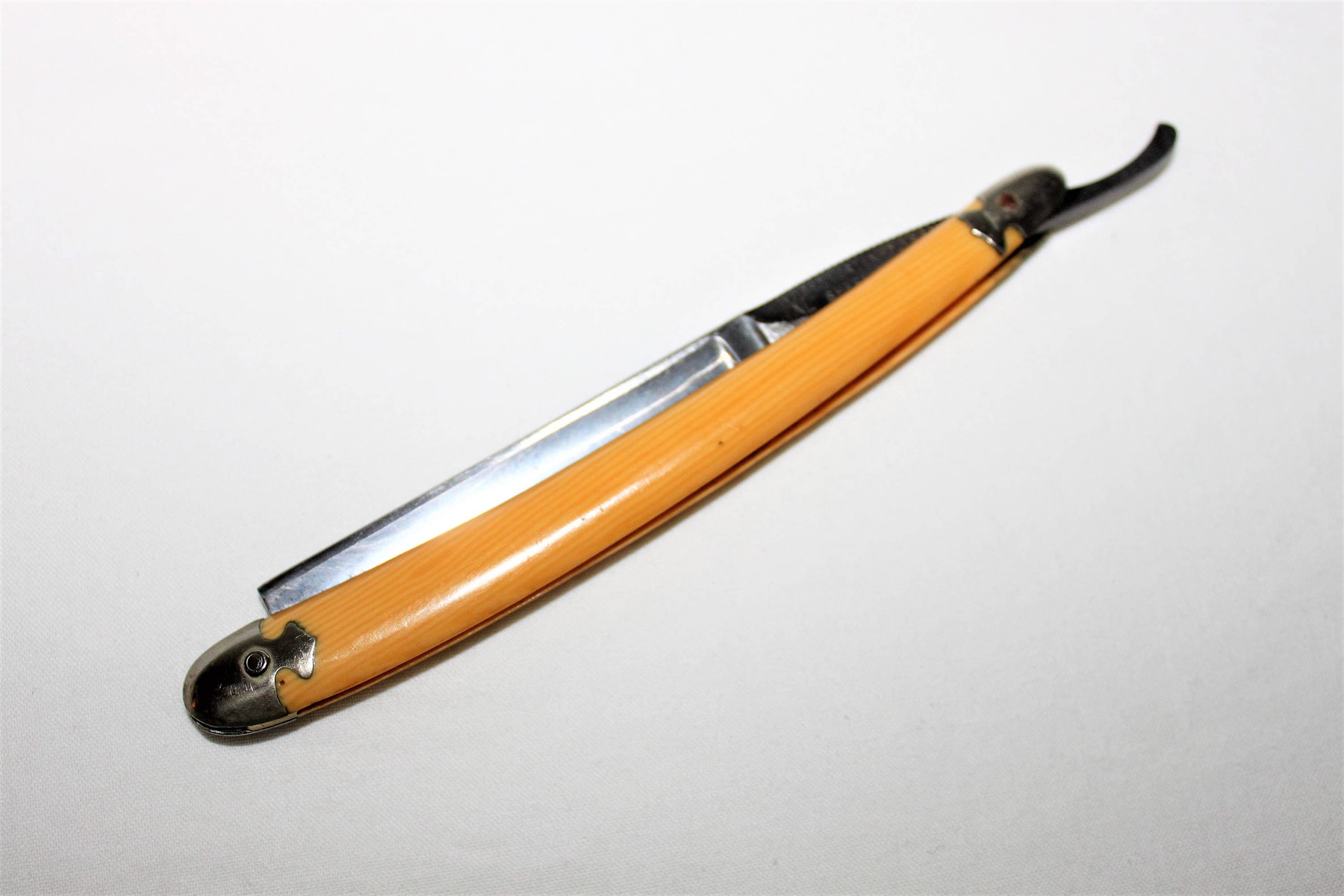 Antique Straight Razor, George Wostenholm & Son IXL Straight Razor ...