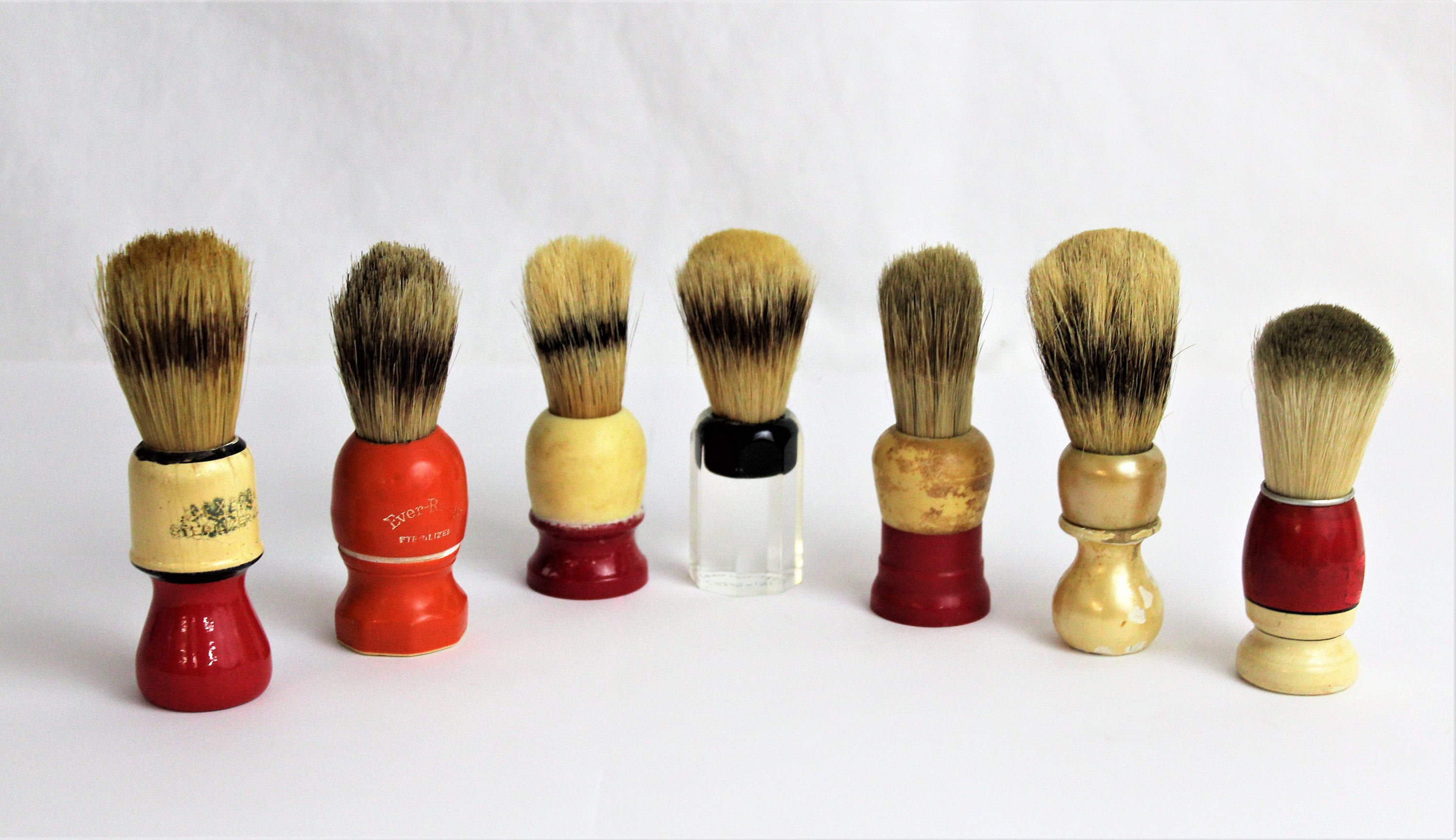 Vintage Shaving Brushes, Barber Tool