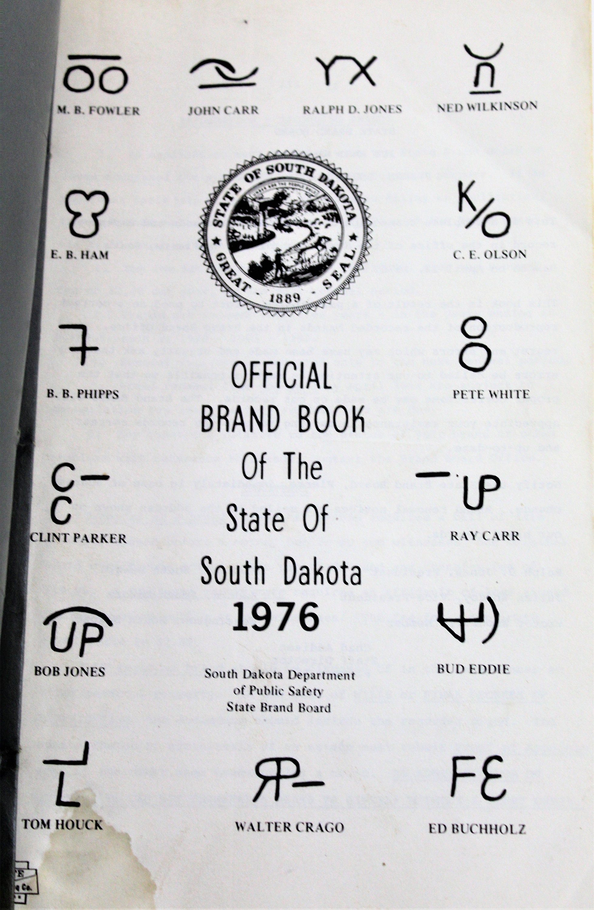 Cattle Brand Alphabet - chx0tye