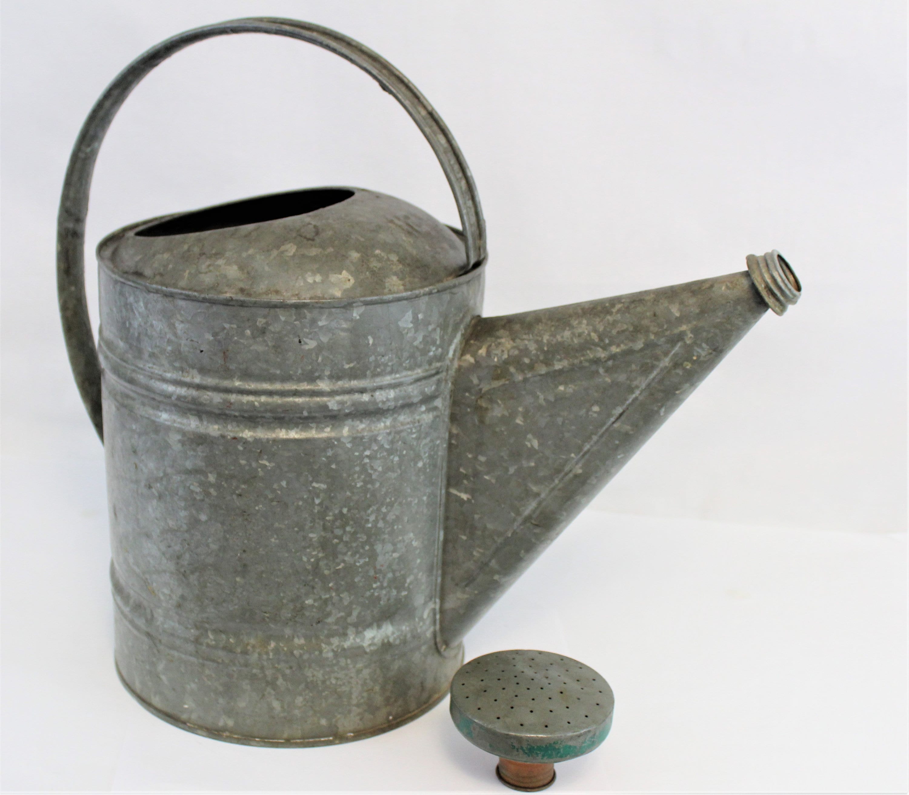 Vintage Watering Can, 12 Galvanized Watering Can