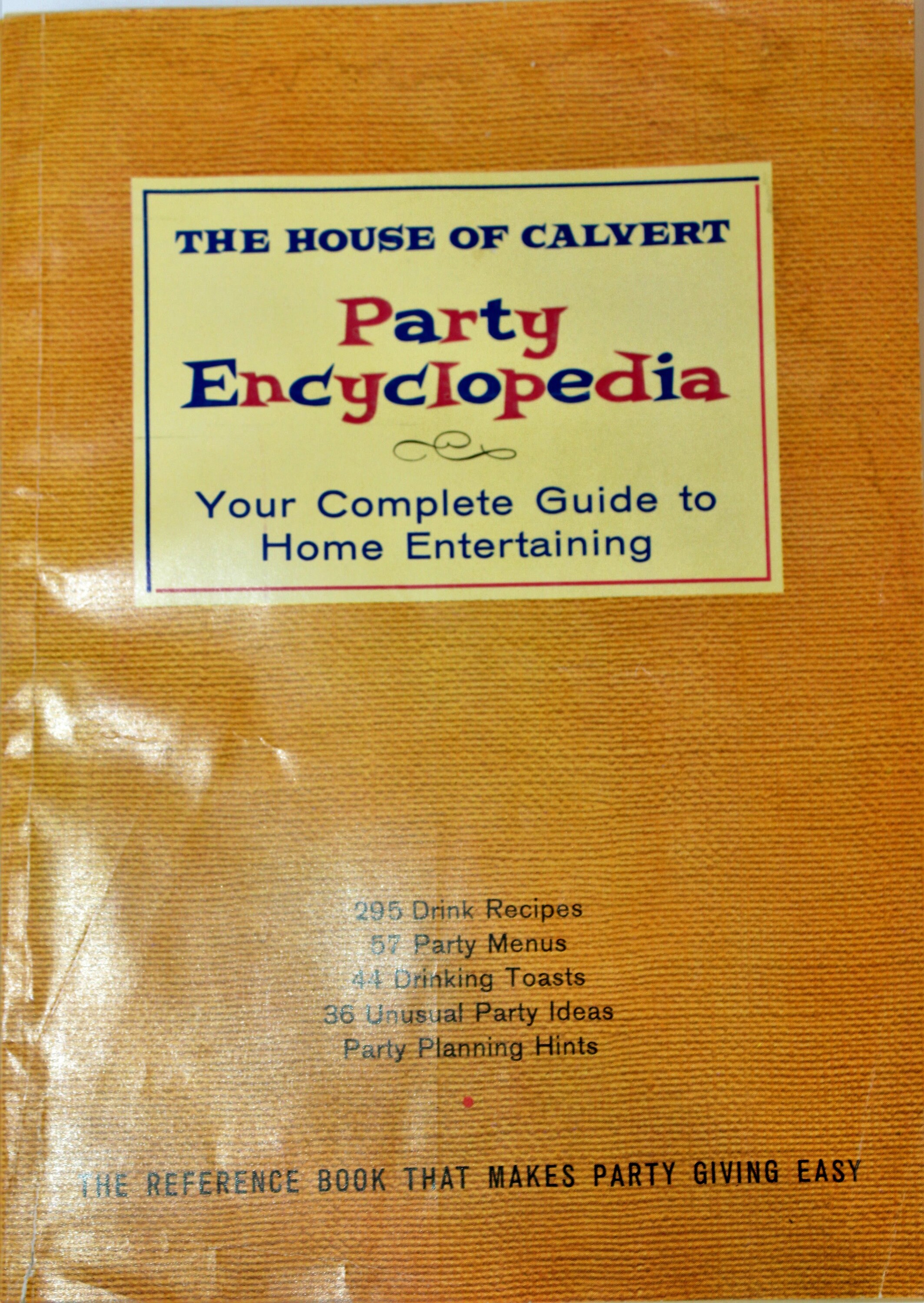 1960s Retro Bar Drink Recipe Books, Bartender Guide Books