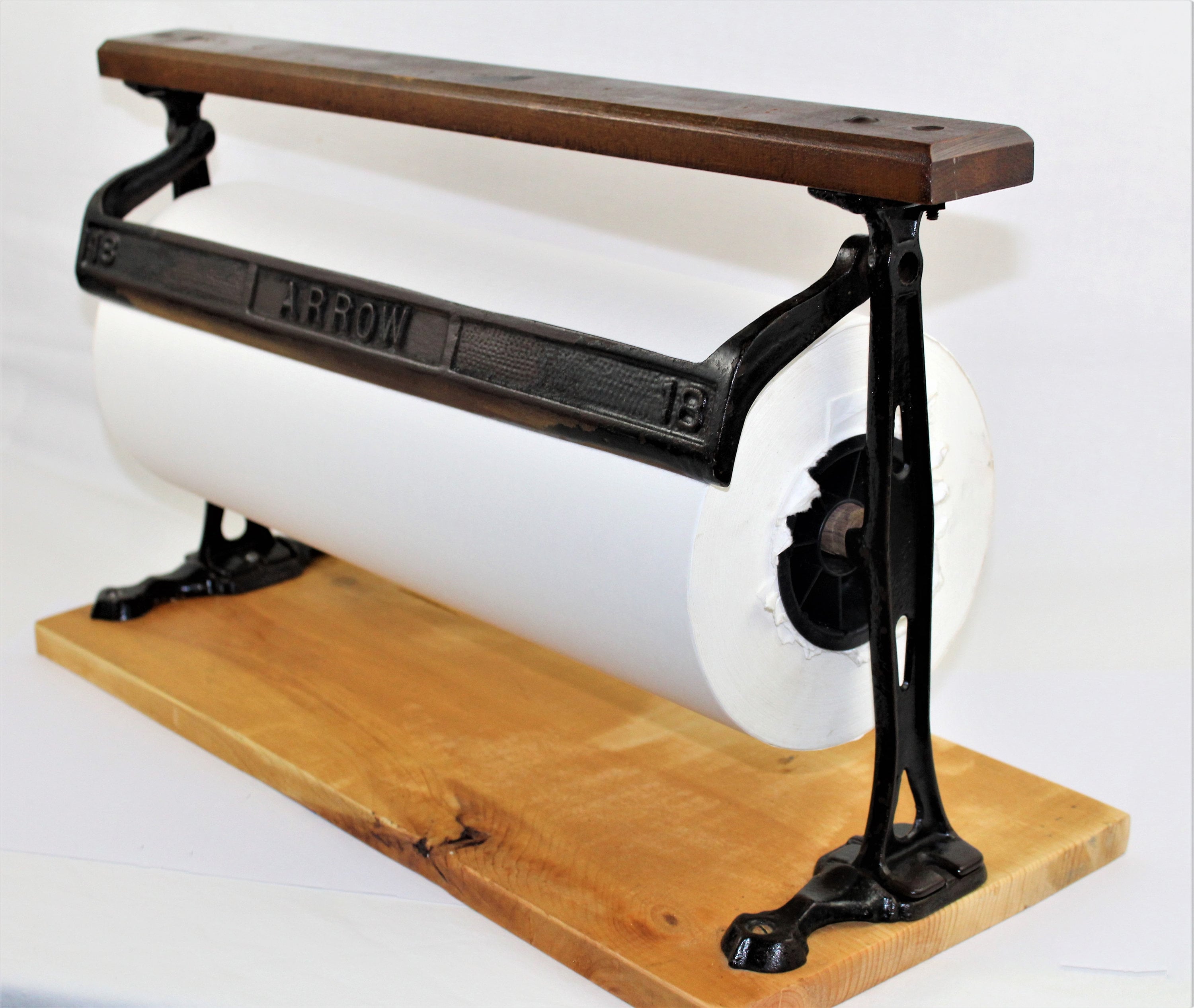 Vintage BUTCHER PAPER DISPENSER CUTTER 15