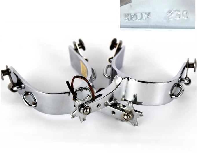 New Old Stock, Kelly 230 Bull Riding Western Spurs