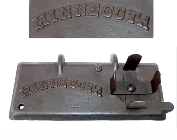 Antique Minnesota Tractor Toolbox Lid