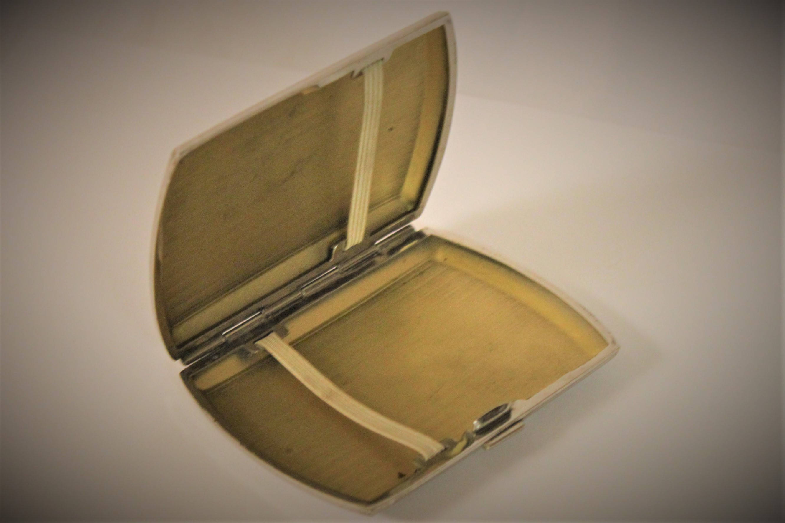 Vintage Silver Plated Cigarette Case