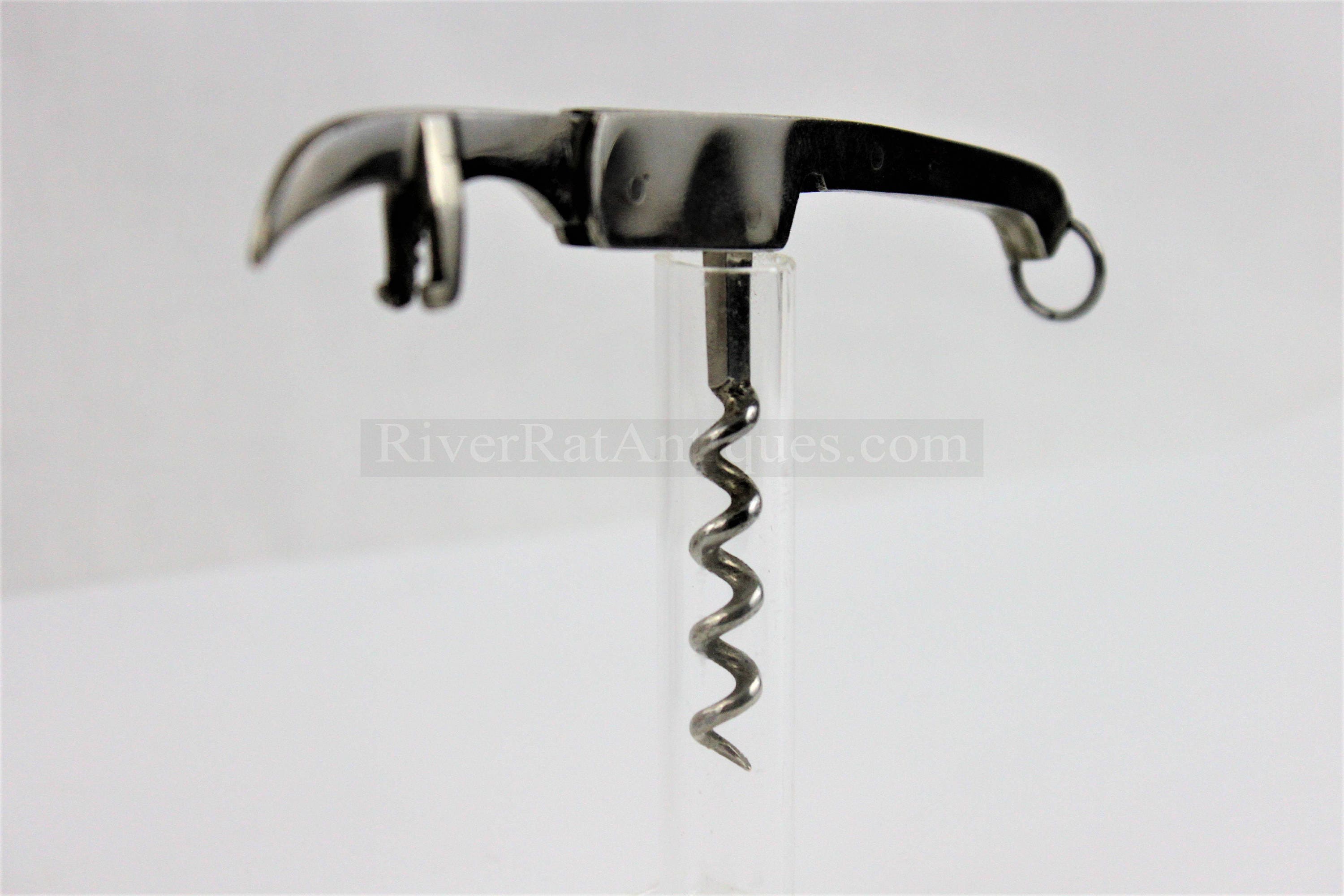 Vintage Waiters Friend Corkscrew with Two Hook Neckstand