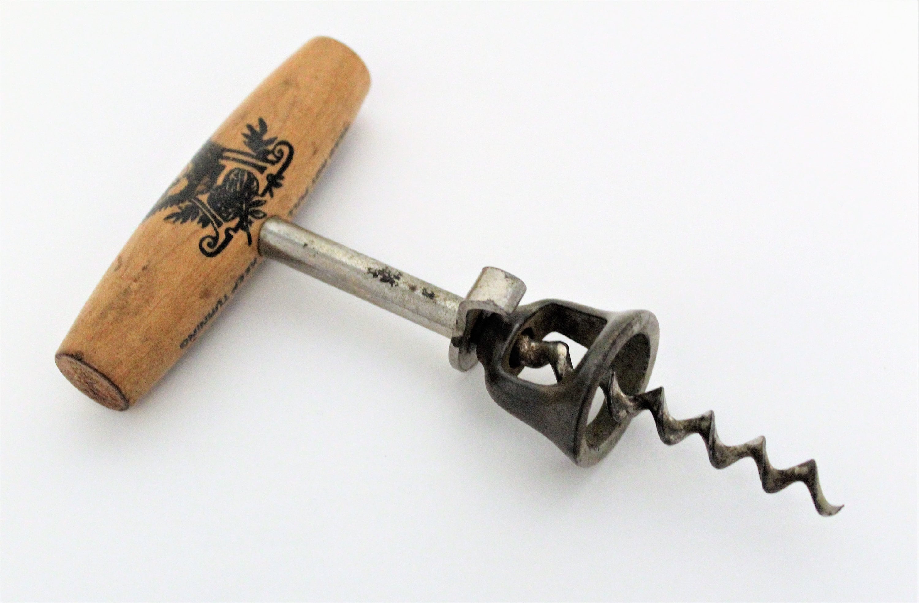 Antique Corkscrew, 1897 Anheuser Busch Beer Corkscrew and Bottle Opener