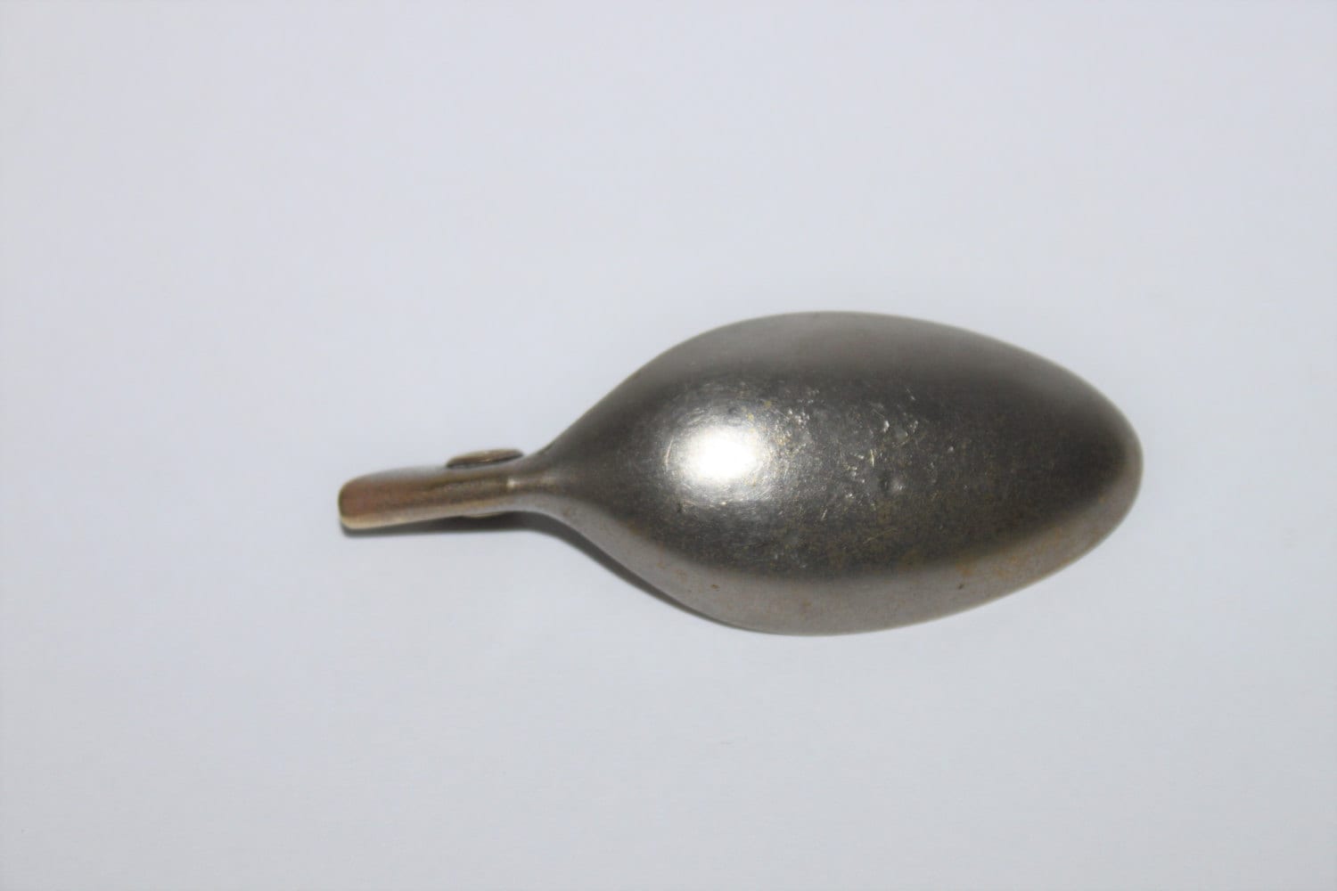 Antique Victorian Era 1880s Apothecary Medicine Spoon with built in