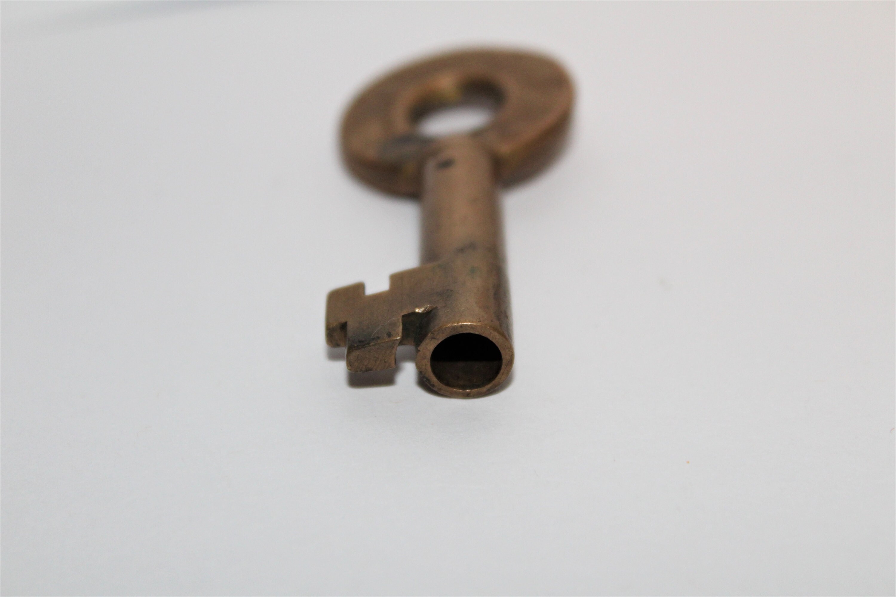 Antique Adlake Brass Barrel Key, C.M.ST.P & P Chicago, Milwaukee, St