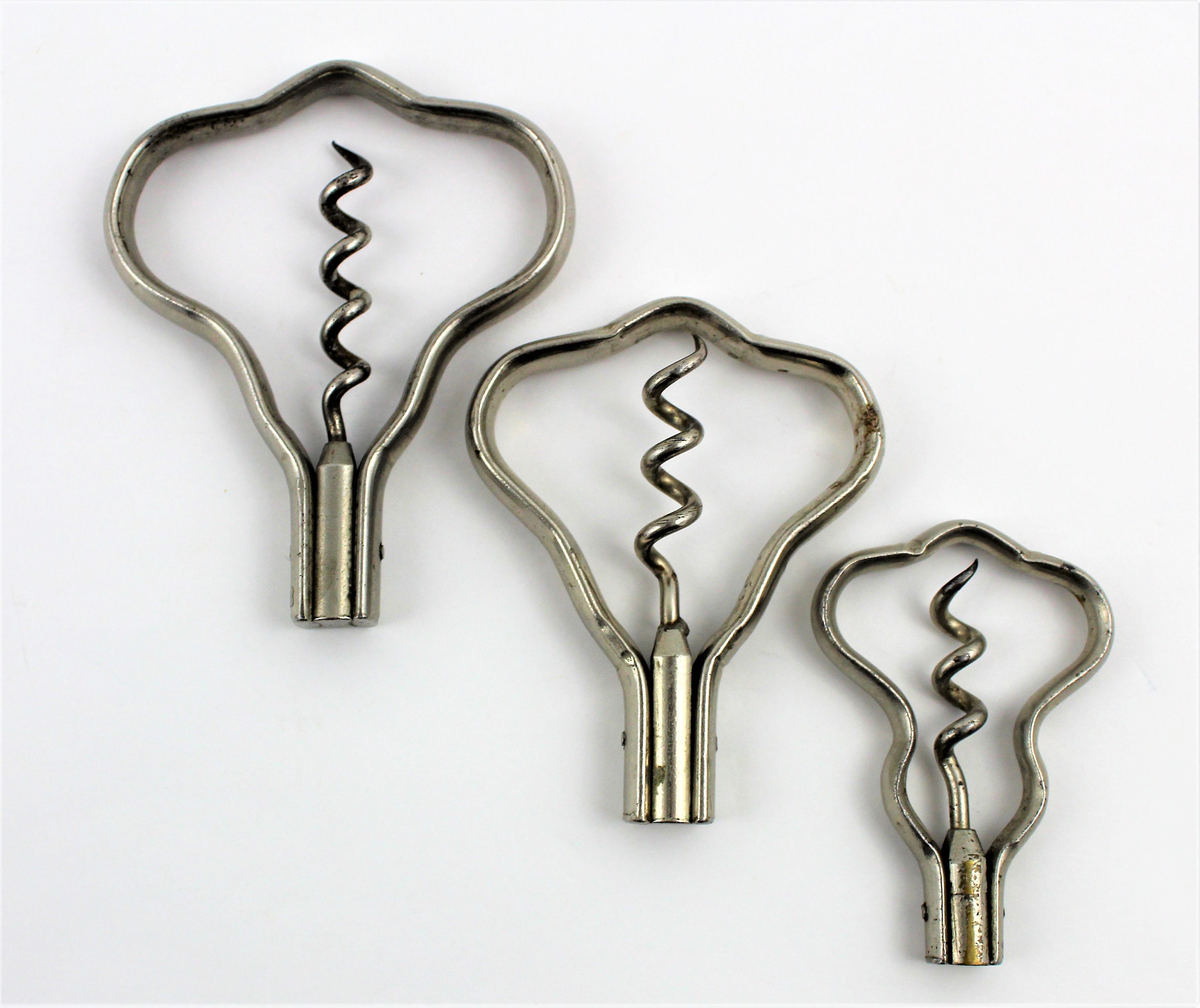 Vintage Corkscrews, C.T. Williamson, Bow Style Corkscrew, Wine Bottle