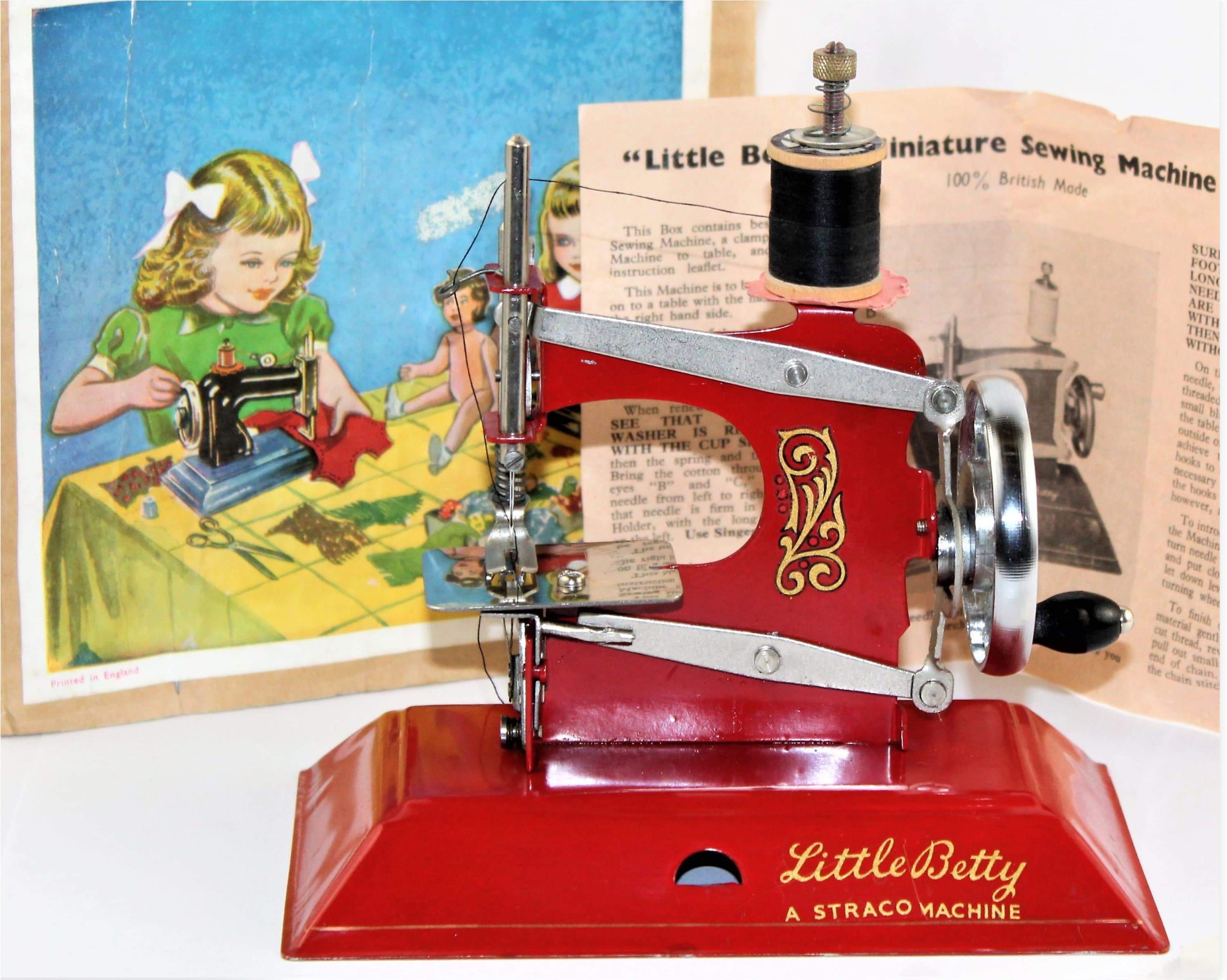1949 Little Betty Sewing Machine, Child Sewing Machine
