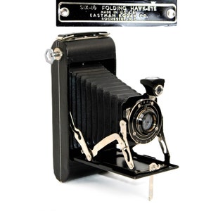 1933, Kodak Six-16 Folding Hawk-Eye, Roll Film Camera