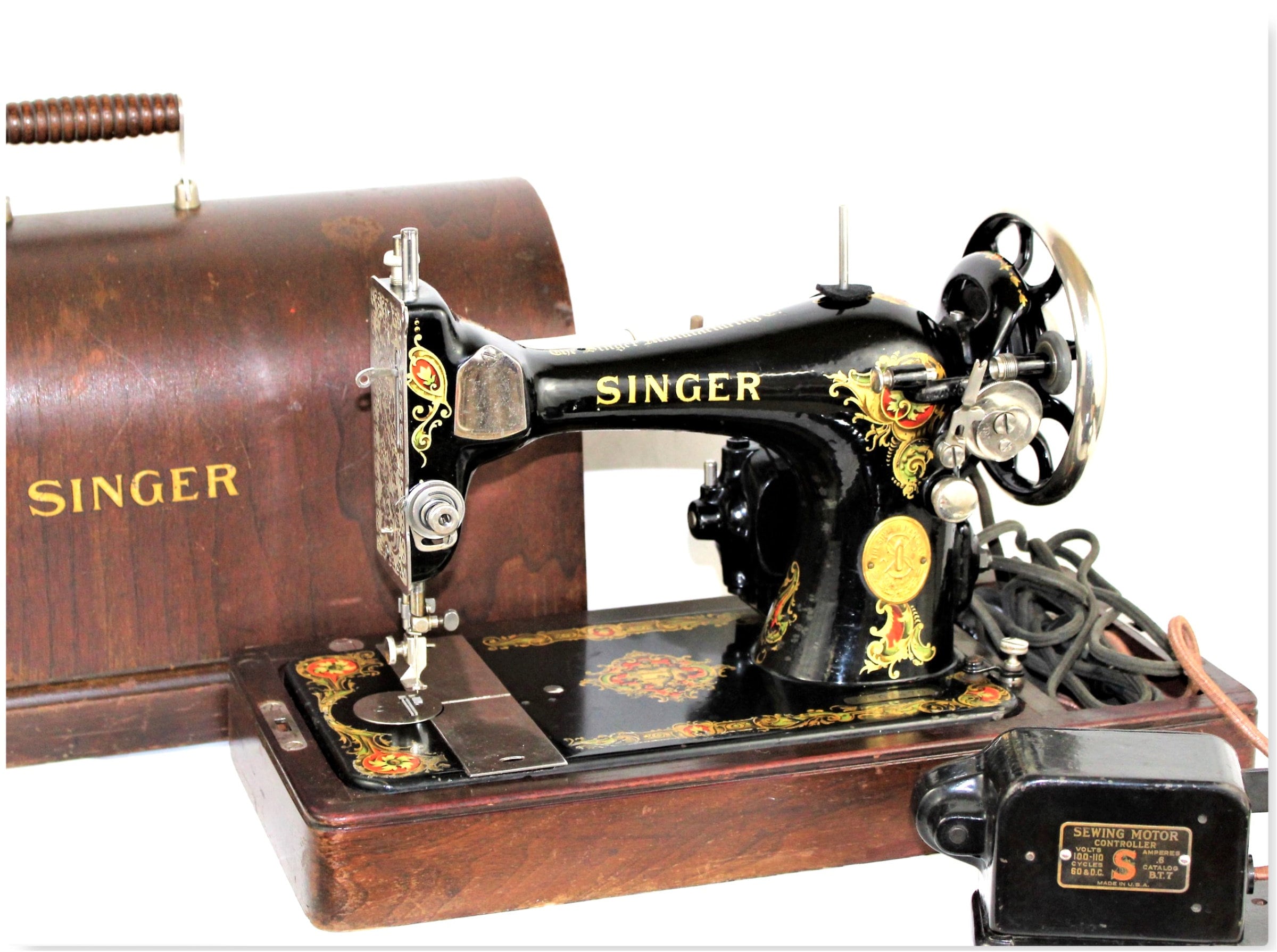 Vintage Original Singer Sewing Machine Bobbin Winder Fits Models 327 –  Central Michigan Sewing Supplies Inc.