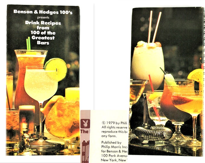 Benson and Hedges Drink Recipes from 100 of the Greatest Bars