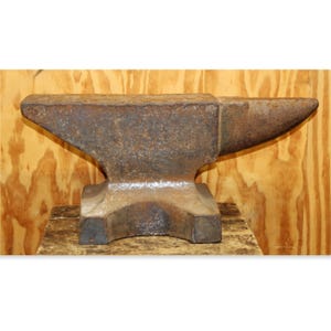Farrier / Blacksmith Anvil, 119-pound Anvil, Antique Anvil