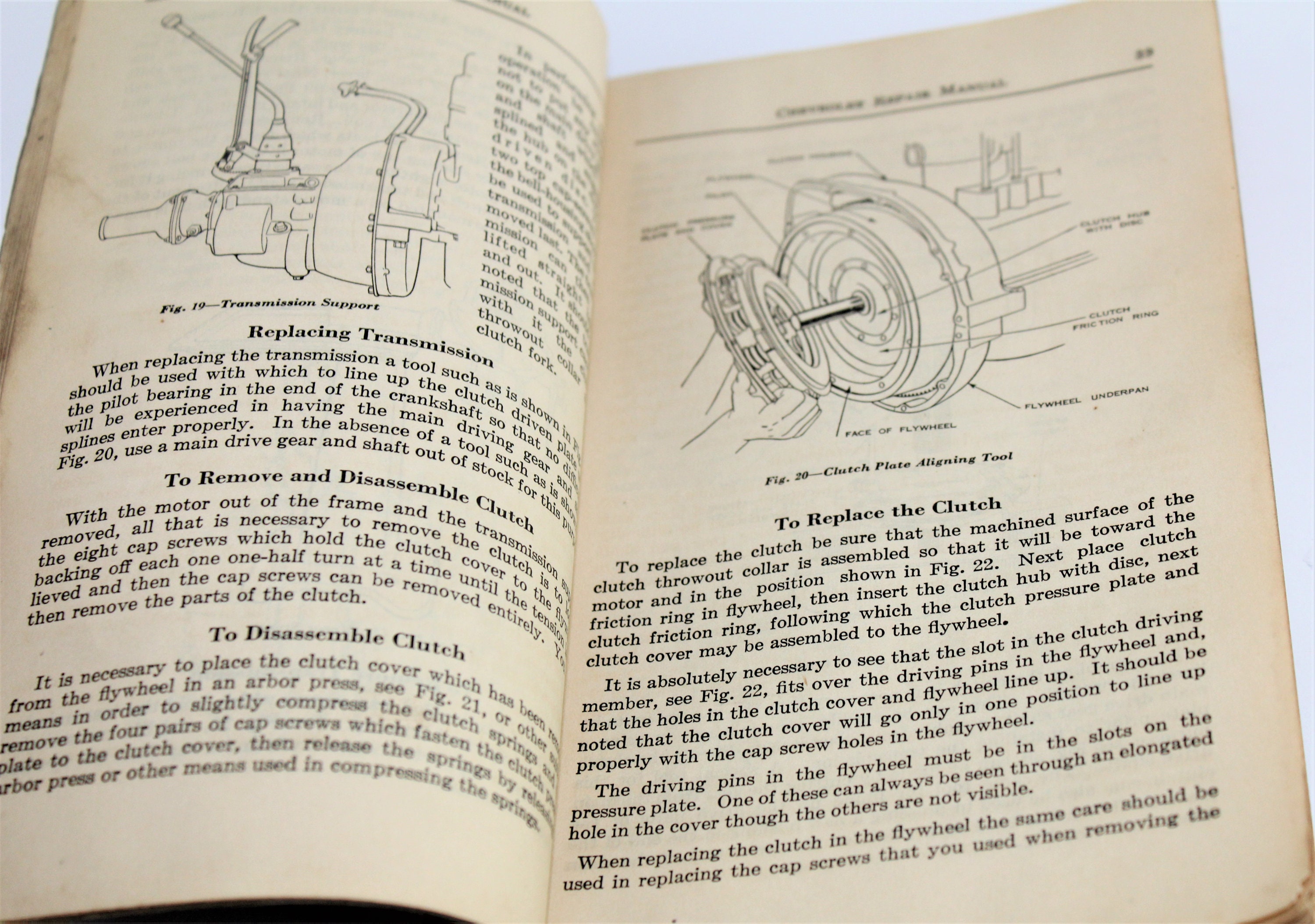 Buy 1958 CHEVY TRUCK SHOP MANUAL ORIGINAL SERVICE BOOK RARE In Carl
