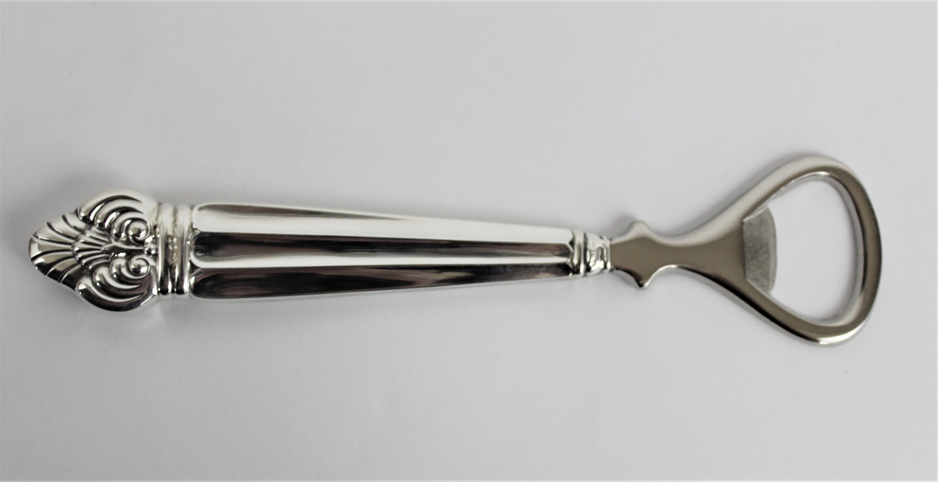 Sterling Silver Bottle Opener, Elegant Barware